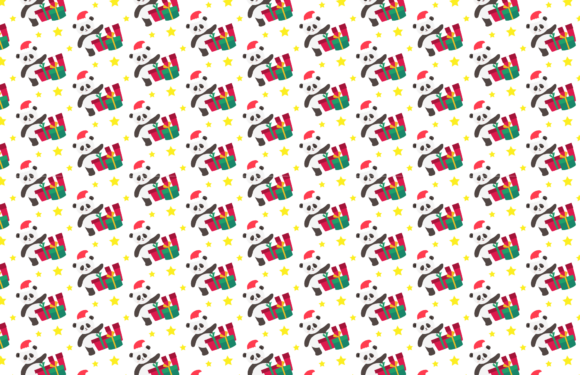 Christmas Animal Pattern Cute for Branding and Marketing