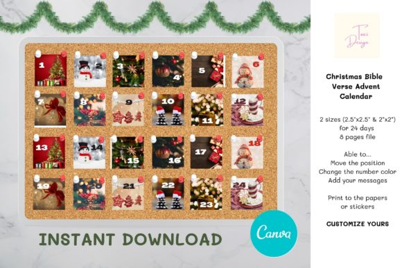 Christmas Bible Verse Advent Calendar