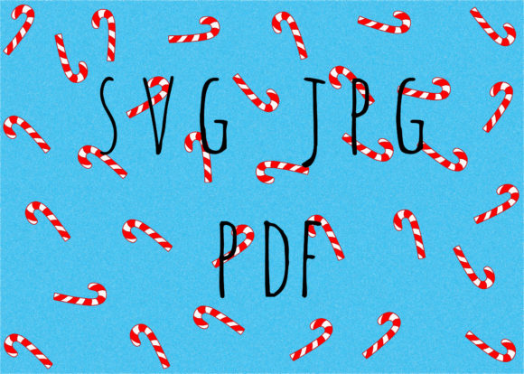 Christmas Candy Pattern 4 for Branding and Seasonal Design