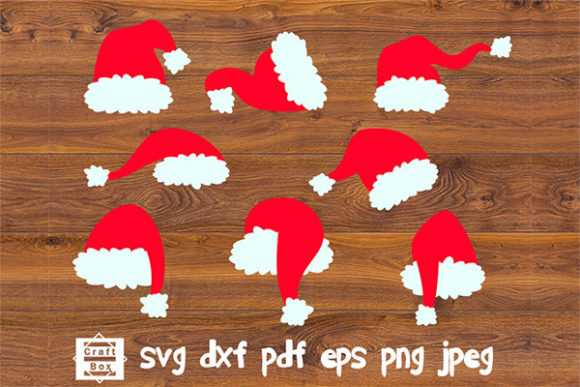 Christmas Hat Svg for Crafts and Digital Product Creators