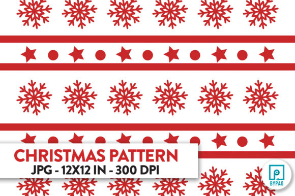 Christmas Pattern 6 for Digital Product Creators