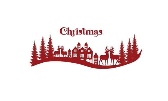 Deer Christmas Paper Cut 3D Design Review