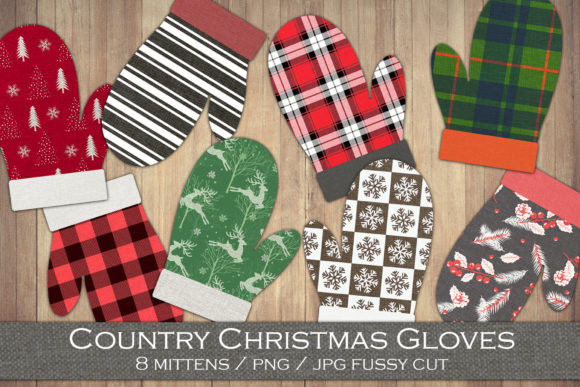 Lumberjack Country Christmas Mittens Embroidery Review