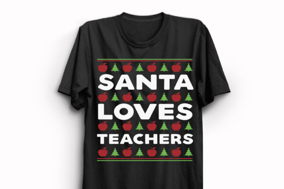 New Christmas T-Shirt Design 64 Print Templates